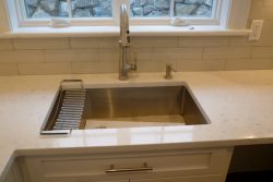 Cashmere Carrara Quartz Kitchen Countertops