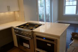 Cashmere Carrara Quartz Kitchen Countertops