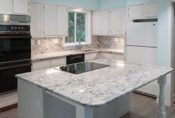 Delicatus White Granite - Full Kitchen Update