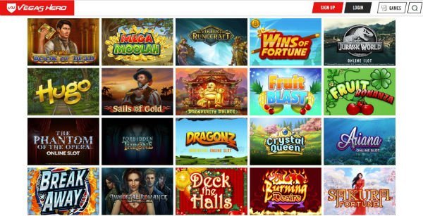 Discover the Exciting World of Vegashero Casino in the UK